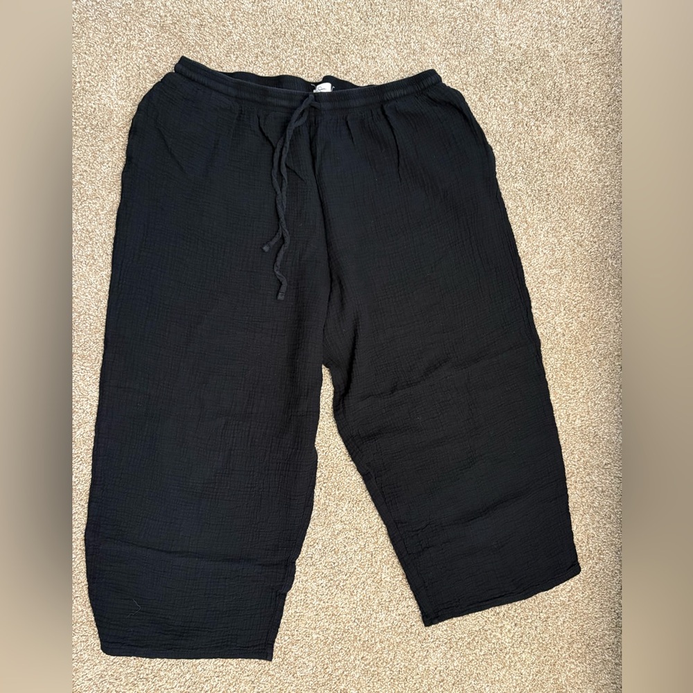 Jessica Simpson cotton gauze capris size xl